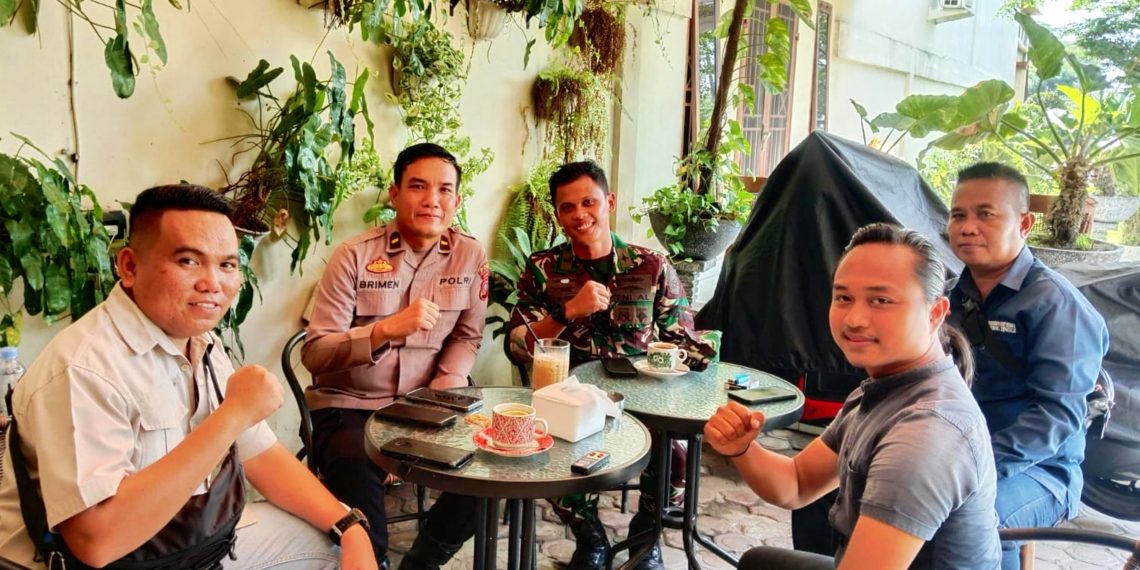 Sinergi TNI AL, Polri, dan Insan Pers Perkuat Keamanan Pesisir Sergai