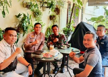 Sinergi TNI AL, Polri, dan Insan Pers Perkuat Keamanan Pesisir Sergai