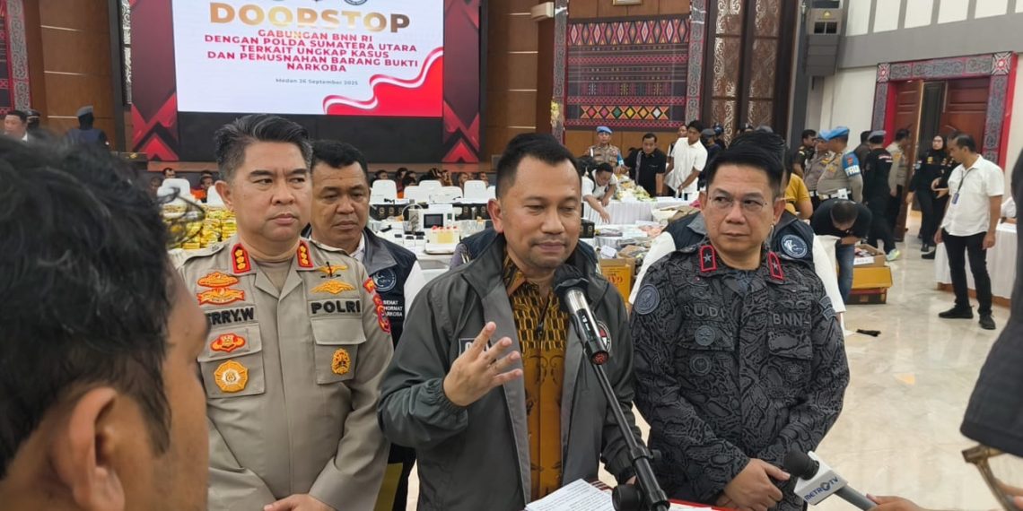 Komitmen Berantas Narkoba, Polda Sumut Serius Tangani TPPU Terkait Kasus Narkoba