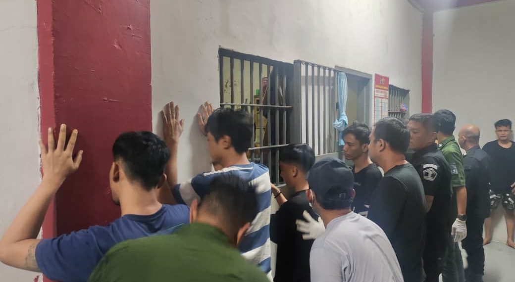 Lapas Sibolga Gelar Razia Rutin, Pastikan Lingkungan Tetap Kondusif