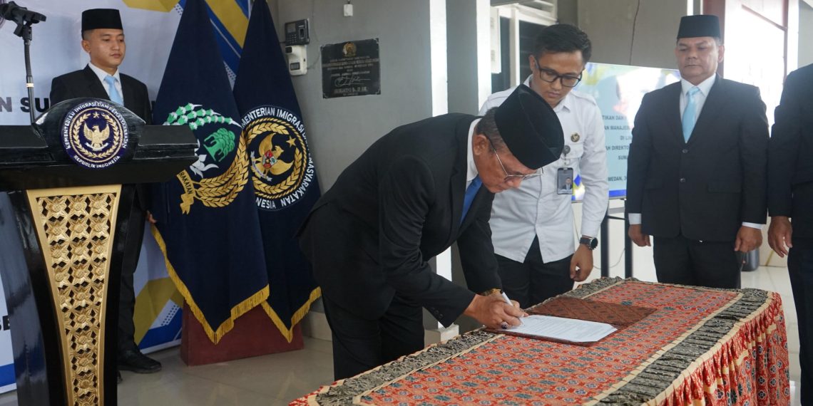 42 Pejabat Kanwil Ditjenpas Sumut Dilantik, Kakanwil Tekankan Amanah dan Integritas dalam Mengemban Jabatan