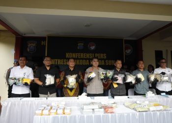 Polda Sumut dan Jajaran Ungkap 571 Kasus Narkoba, Selamatkan 225 Ribu Jiwa dari Bahaya Narkotika