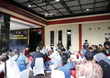 Silaturahmi Ditresnarkoba, Humas dan Wartawan Makan Bersama Menjalin Keakraban