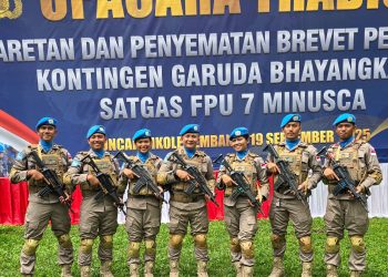 Misi Perdamaian: Tujuh Personel Polda Sumut Gabung Pasukan Perdamaian PBB di Afrika Tengah