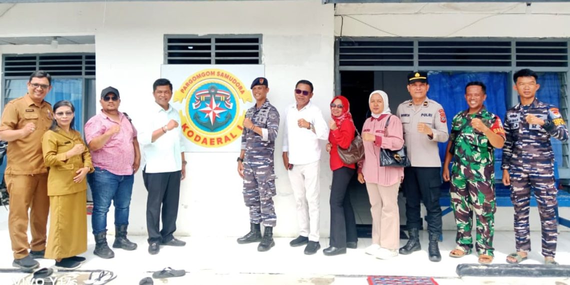 Lima Anggota DPRD Sergai Tinjau Kantor TNI-AL Bedagai, Serap Aspirasi Warga Pesisir