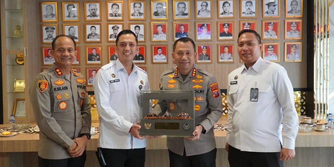 Perkuat Sinergi Penegakan Hukum, Kepala Rutan Kelas I Medan Silaturahmi Ke Polrestabes Medan