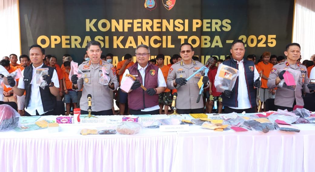 Operasi Kancil Toba 2025, Polda Sumut Tunjukkan Komitmen Berantas Curanmor dan Kejahatan Jalanan