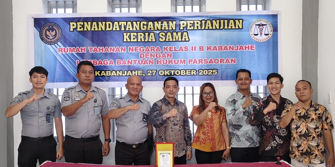 Penyelenggaraan Pos Bantuan Hukum: Sinergi Nyata antara LBH Parsaoran dan Rutan Kabanjahe dalam Mewujudkan Hukum dan Keadilan