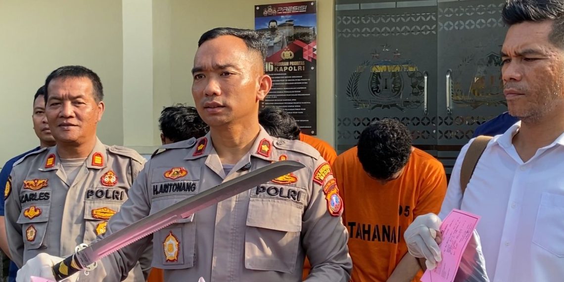 Polsek Medan Baru Ungkap Komplotan Begal Sadis, 3 Pelaku Ditangkap sudah 14 Kali Beraksi di Medan