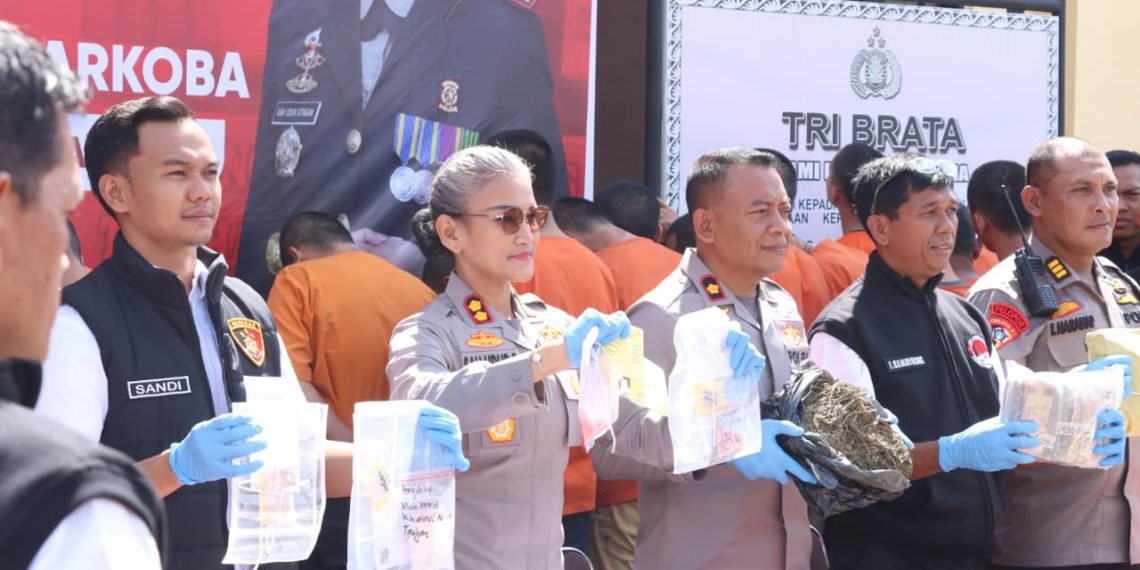 Polres Pematangsiantar Gelar Konferensi Pers Ungkap Kasus Pencurian, Penggelapan, Penadahan Ranmor, dan Narkotika