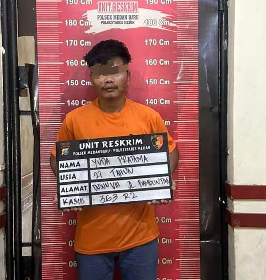 Polsek Medan Baru Tangkap Pelaku Curanmor Spesialis Kampus USU