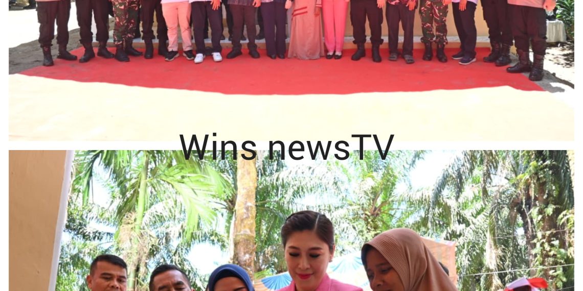 Bedah Rumah Warga Kurang Mampu di Aek Batu, Kapolres Labusel Simbol Kepedulian Kita Semua