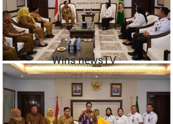 Rutan Kelas I Medan dan Ka. UPT Pemasyarakatan Medan Sekitar Laksanakan Audiensi dengan Wali Kota Medan