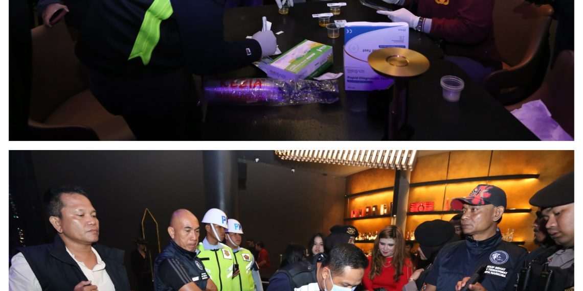 Polda Sumut Tegaskan Komitmen Perangi Narkoba Lewat Razia Gabungan di THM Medan