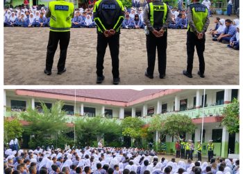 Sat Lantas Polres Sibolga Laksanakan Kegiatan BINLUH “Police Goes To School” di SMP Negeri 3 Sibolga