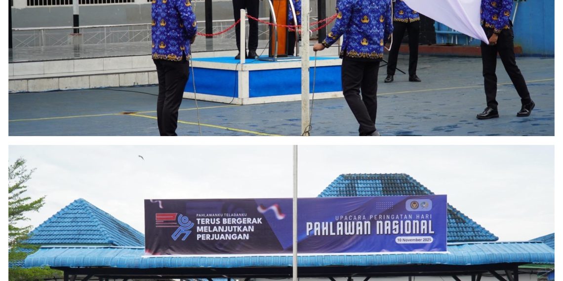 Rutan Kelas I Medan Gelar Upacara Hari Pahlawan 2025: “Pahlawanku Teladanku, Terus Bergerak Melanjutkan Perjuangan”