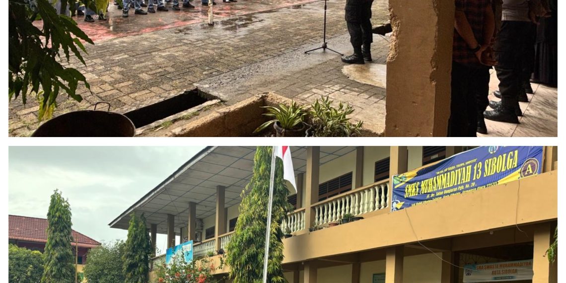 Bangun Generasi Berkarakter, Kapolsek Sibolga Selatan Ajak Pelajar Hindari Tawuran dan Pengaruh Narkoba