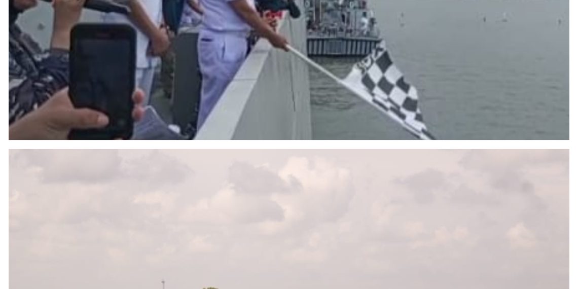 Peringati Hari Armada RI Ke-80, Brigjen (Mar) Ali Bahar Saragih, SE, M.M Bersama DPD HNSI Sumut Gelar Lomba Dayung Sampan Tradisional