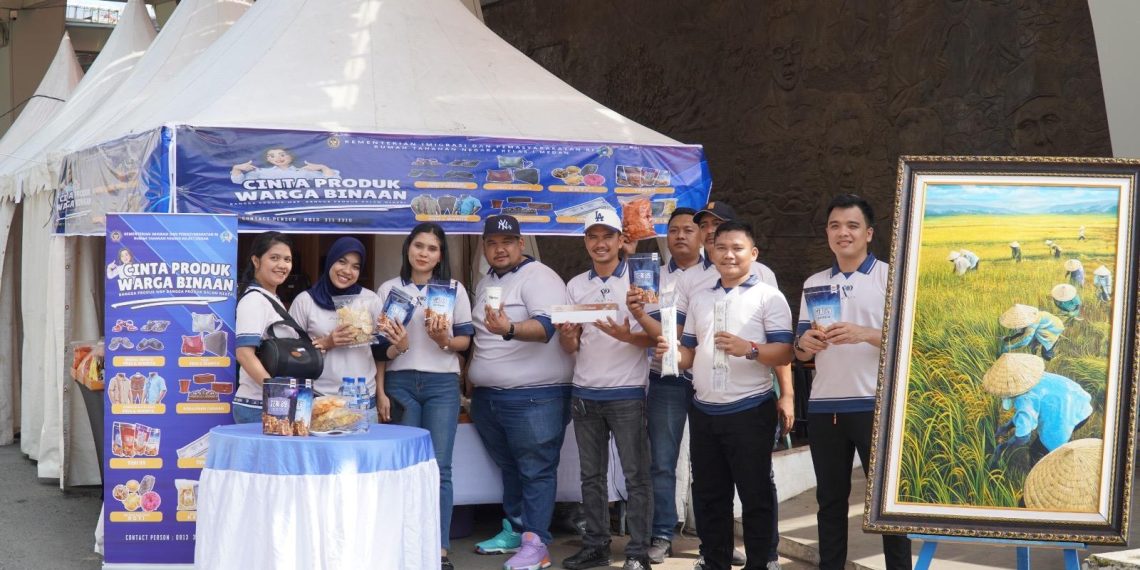 Warga Binaan Rutan Kelas I Medan Tampilkan Karya Kreatif di Event “Sumut Vibes 2025”