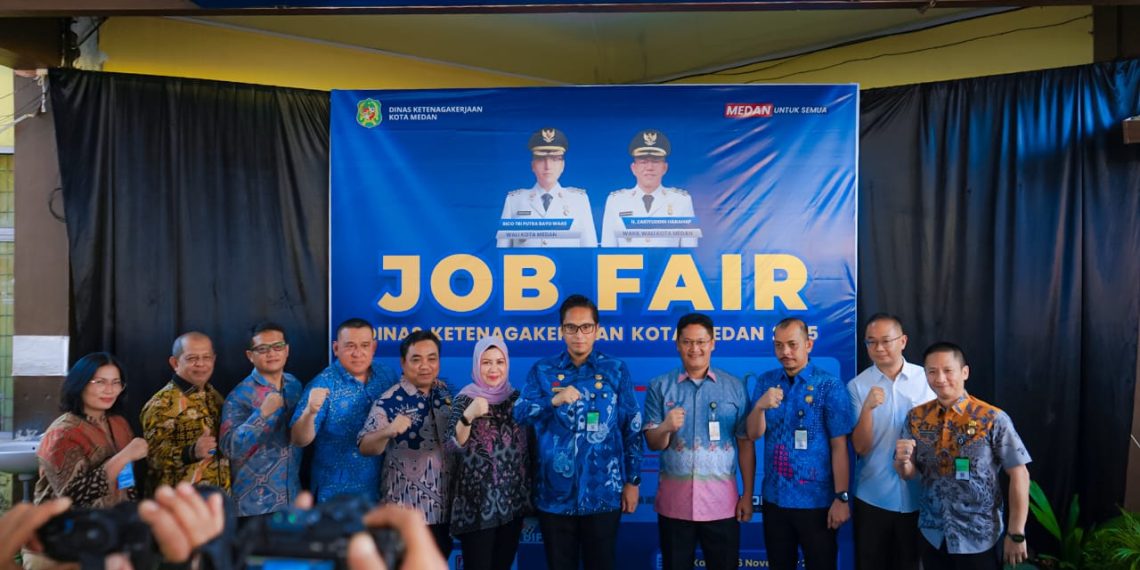Rico Waas: 21 Perusahaan Dukung Job Fair Pemko Medan
