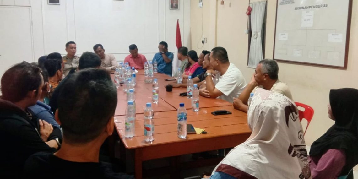 Kapolsek Pantai Cermin Rangkul Pengusaha, Dorong Iklim Usaha Aman dan Kondusif