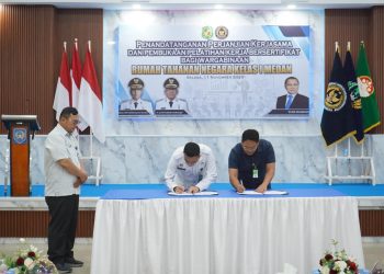 Rutan Kelas 1 Medan Dan Disnaker Medan Teken MOU Tingkatkan Keterampilan Warga Binaan