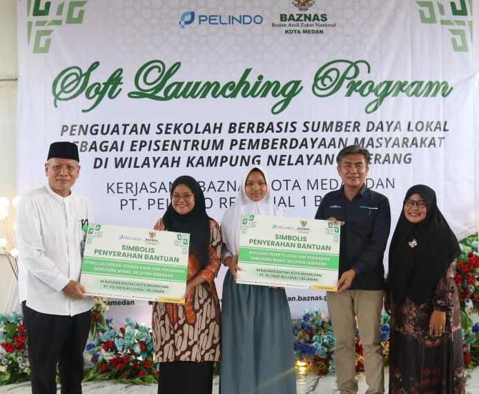 Pelindo Regional 1 Bersama BAZNAS Luncurkan Program Pendidikan Berbasis Sumber Daya Lokal