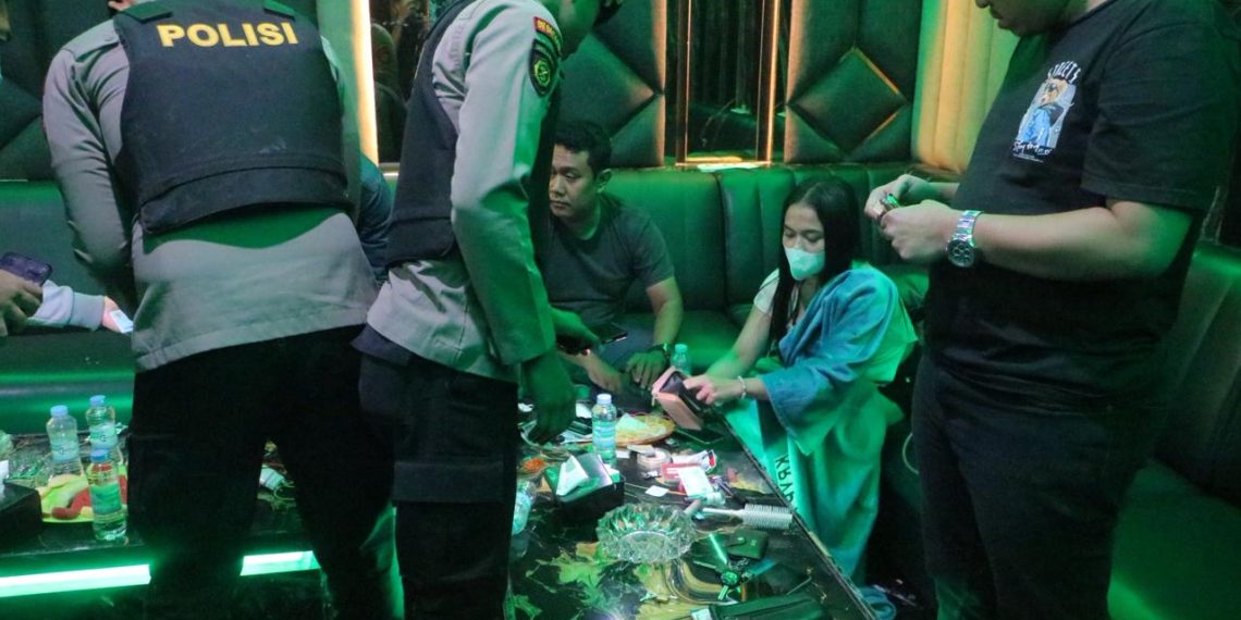 Ciptakan Sumut Bersih Narkoba, Polda Sumut Razia THM Kripton Medan, 11 Positif Narkoba