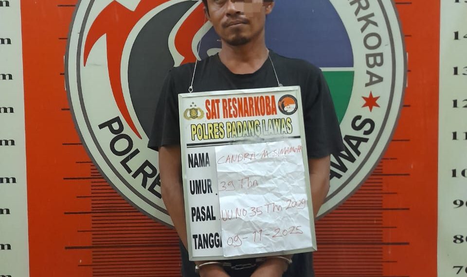 Cepat Tanggap, Satresnarkoba Polres Palas Bekuk Pengedar Sabu di Rumah Kontrakan