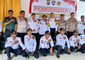 Polsek Pantai Cermin Kukuhkan Pokdarkamtibmas 2025–2029