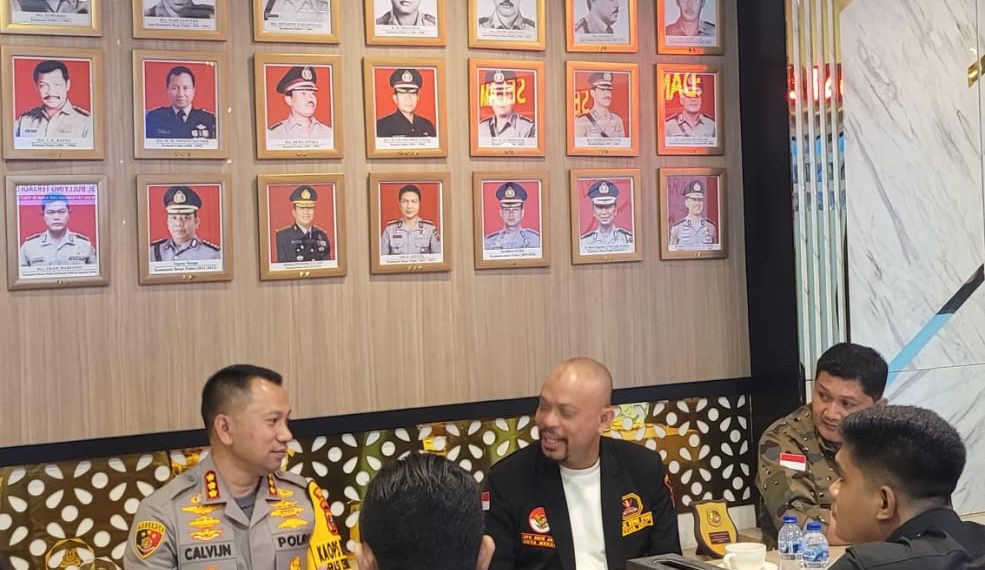 GRIB Jaya Medan Apresiasi Kinerja Kombes Calvijn, Nyatakan Dukung Menjaga Kondusivitas Kota Medan
