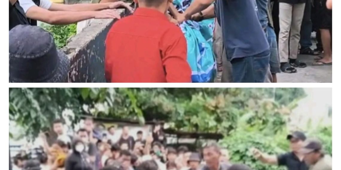 Warga Kelurahan Cinta Damai Kecamatan Medan Helvetia Di Gemparkan Dengan Temuan Jasad Yang Telah Membusuk