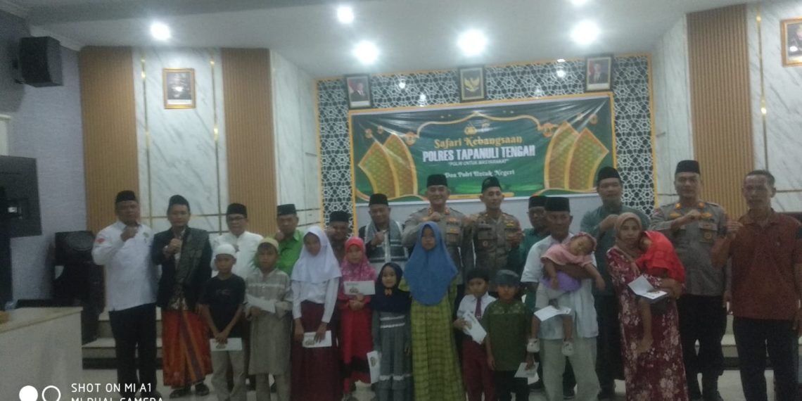 Merangkai Harmoni Lewat Doa: Safari Kebangsaan Polres Tapteng Bangkitkan Optimisme Masyarakat
