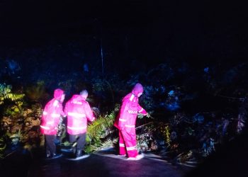 Polres Humbahas dan Pemkab Bergerak Cepat Tangani Longsor di Wilayah Pakkat
