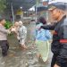 Polres Pelabuhan Belawan Pantau Situasi Banjir dan Salurkan Bantuan kepada Warga Terdampak