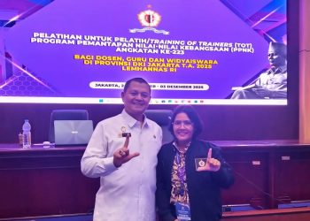 Dewi Kristina Tampubolon, S.Pd., Raih Juara 1 Pelopor Komunitas Belajar dan Wakili Sumut pada TOT Lemhannas 2025