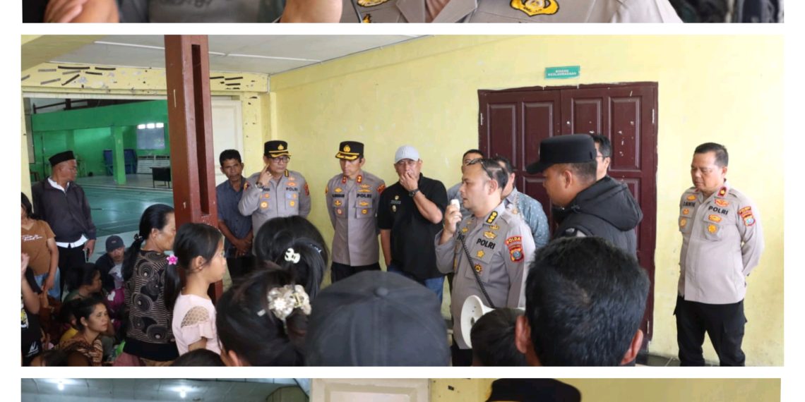 Polda Sumut dan Polres Dairi Dampingi Kepulangan Masyarakat Parbuluan VI dengan Situasi Aman dan Kondusif