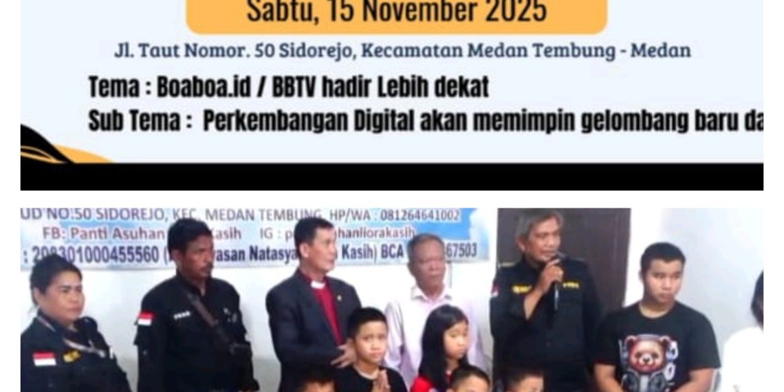 Hut Ke 3 Media boaboa.id/ BBTV, Bersama Yayasan Panti Asuhan Natasya Liora Kasih Indonesia