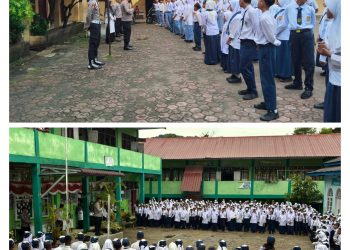 Polres Sibolga Gencarkan “Police Goes To School” di Sejumlah Sekolah, Edukasi Anti Tawuran dan Narkoba