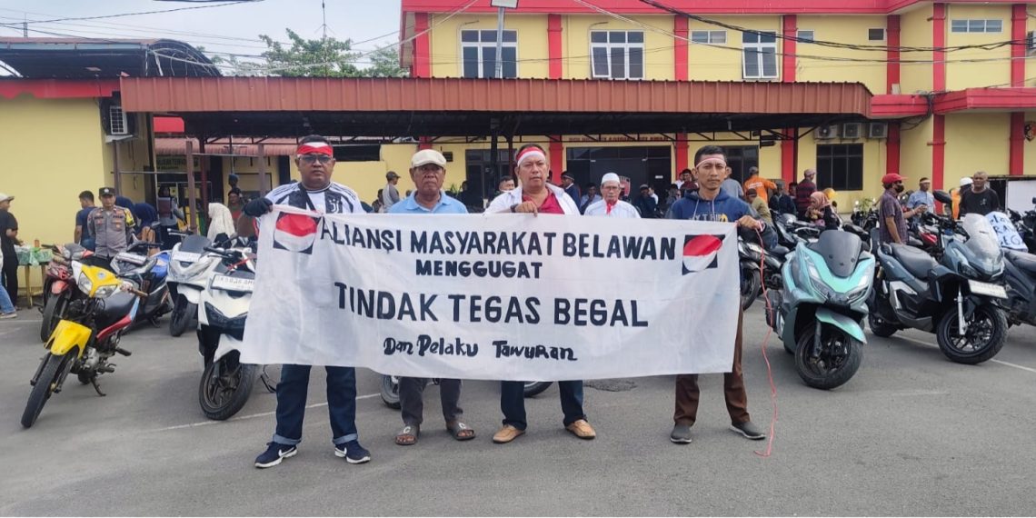 Aksi Damai Masyarakat Belawan, Polres Pelabuhan Belawan Berkomitmen Perkuat Penindakan Kejahatan