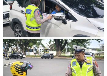 Ditlantas Polda Sumut Intensifkan Edukasi dan Penertiban pada Operasi Zebra Toba 2025