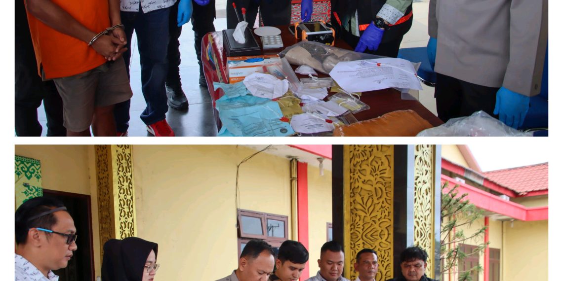 Polres Pelabuhan Belawan Musnahkan Barang Bukti Narkotika Hasil Tangkapan Sat Narkoba