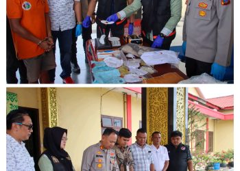 Polres Pelabuhan Belawan Musnahkan Barang Bukti Narkotika Hasil Tangkapan Sat Narkoba