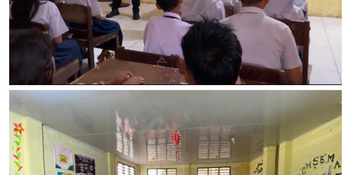 Sat Lantas Polres Sibolga Gelar Police Goes To School Di SMPN 2 Sibolga Dalam Rangka Operasi Zebra Toba 2025