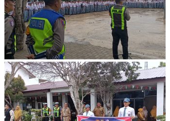 Sat Lantas Polres Pelabuhan Belawan Sosialisasikan Ops Zebra Toba 2025 di SMA Negeri 16 Medan