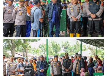 Wakapolda Sumut Tinjau Dua Posko Pengungsian Banjir, Pastikan Penanganan Berjalan Cepat dan Humanis