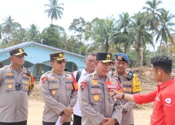 Polri Dirikan Posko Kesehatan, Keamanan hingga Dapur Lapangan untuk Warga Terdampak Banjir Tapsel