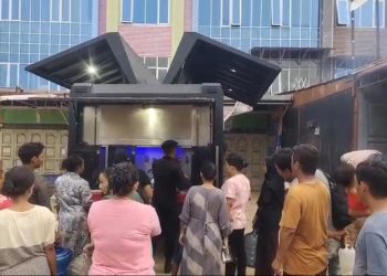 Water Treatment Sat Brimob Polda Sumut Jadi Penyelamat Krisis Air Bersih Pasca Banjir Tapanuli Tengah