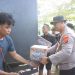 Kapolres Langkat dan Kapolres Jajaran Salurkan Bantuan Banjir untuk Warga Institut Jam’iyah Mahmudiyah Tanjung Pura