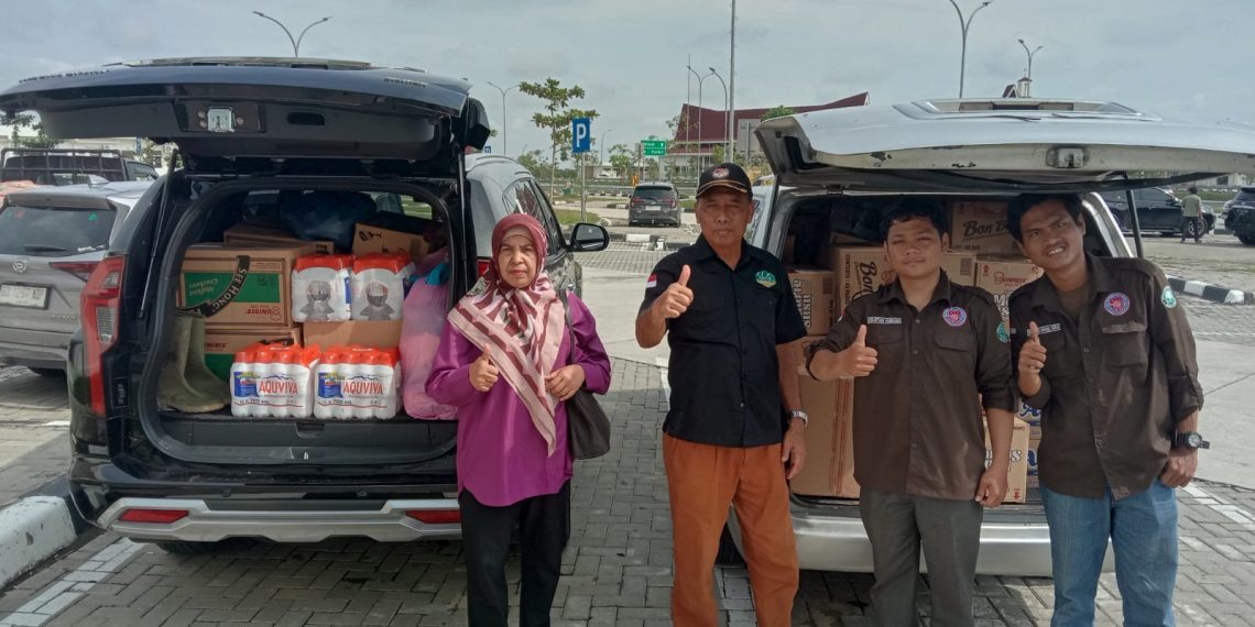 Yayasan Universitas Battuta Salurkan Bantuan Sosial ke Kuala Simpang untuk Korban Banjir